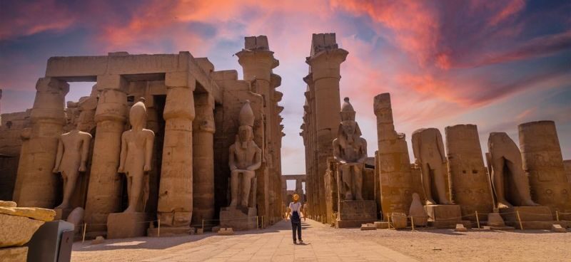 Hurghada Luxor Full-Day Guided Historical Tour - Karnak: start with the scale of ancient Thebes