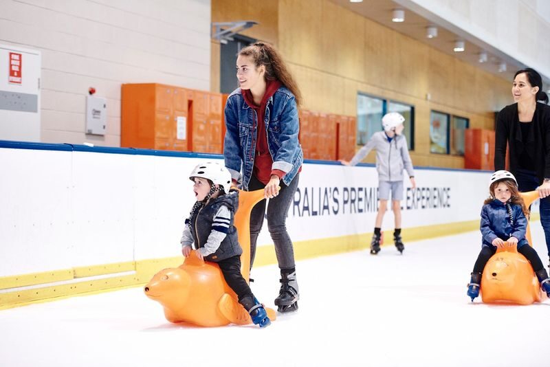 Ice Skating Experience at OBrien Icehouse Melbourne - Learning to skate without making a production of it