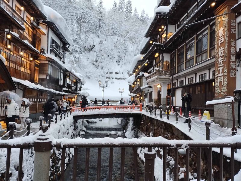 Illuminated Ginzan Onsen & Tohoku Highlights Bus Tour from Sendai - Kanahebisui Shrine: stamps, amulets and a quieter stop