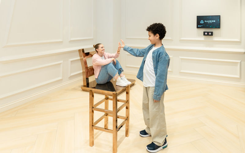 Illusion City Dubai - Interactive Illusion Museum Ticket - The rooms that make you look twice
