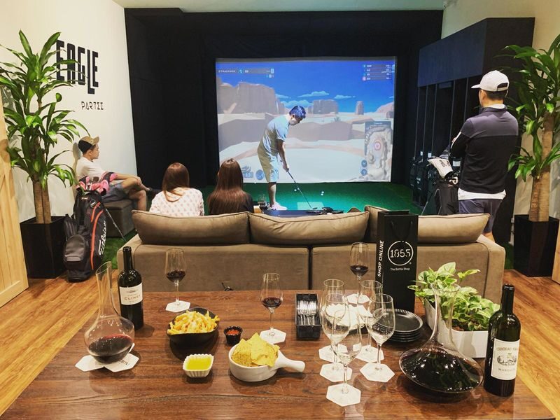 Indoor Golf Experience by Partee Golf - What happens from arrival to your final shot