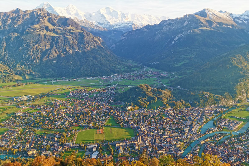 Interlaken Self-Guided Day Trip from Lausanne - Interlaken between Lake Thun and Lake Brienz