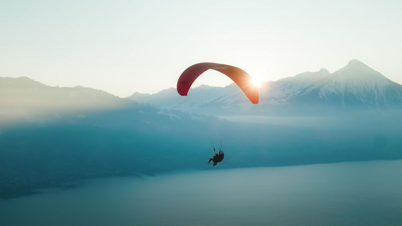 Interlaken: Tandem Paragliding with Pilot "The High Flight" - A 10 to 20 minute tandem flight