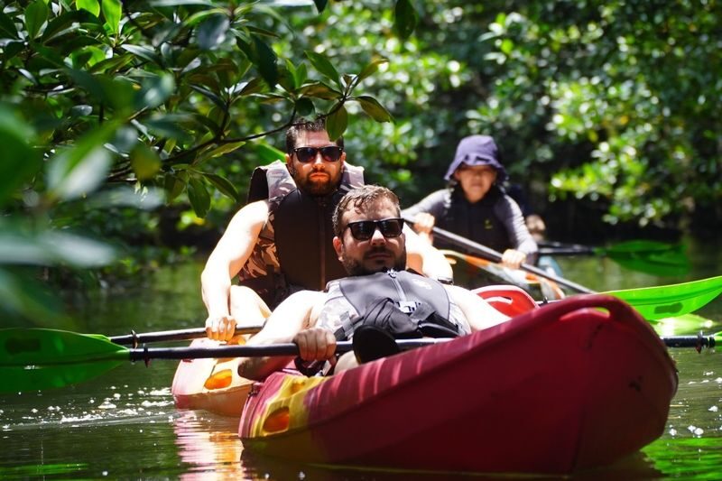 Iriomote Island: Yubu Island Sightseeing & Customizable 1-Day Experience (SUP or Canoe/Snorkeling/Canyoning) - The morning: pick your water or canyon activity