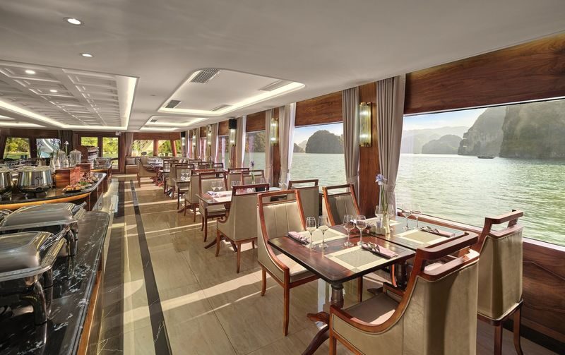 Iris Day Cruise: Ha Long Bay, Sung Sot, Ti Top - Boarding at Ha Long International Cruise Port