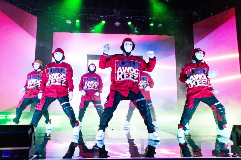 Jabbawockeez Ticket in Las Vegas - The show’s pace, from first beat to finale