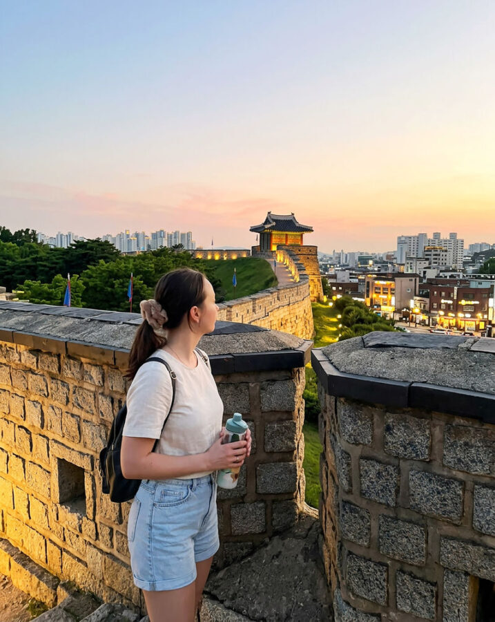 Jangtaesan & Suwon Hwaseong Fortress Full-Day Tour - What the Suwon Hwaseong Fortress stop adds