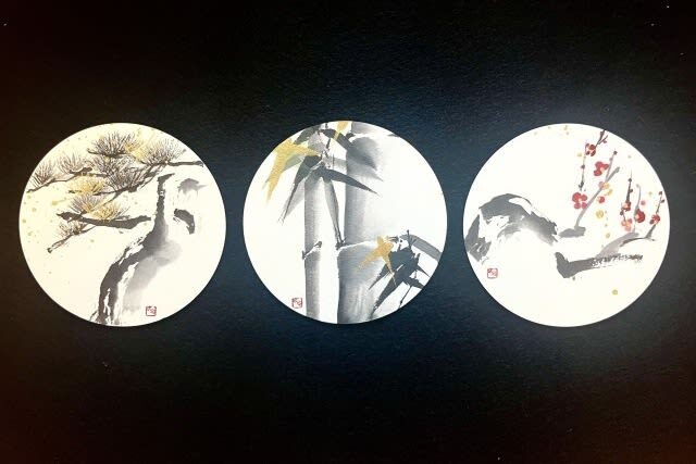 Japanese Sumi-e Ink Painting Experience at a Tea Shop in Tsukiji - The art is spare, but the brushwork takes attention