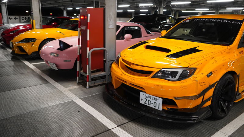 JDM Night Self-Drive Tour | Daikoku PA - From Haneda into the night