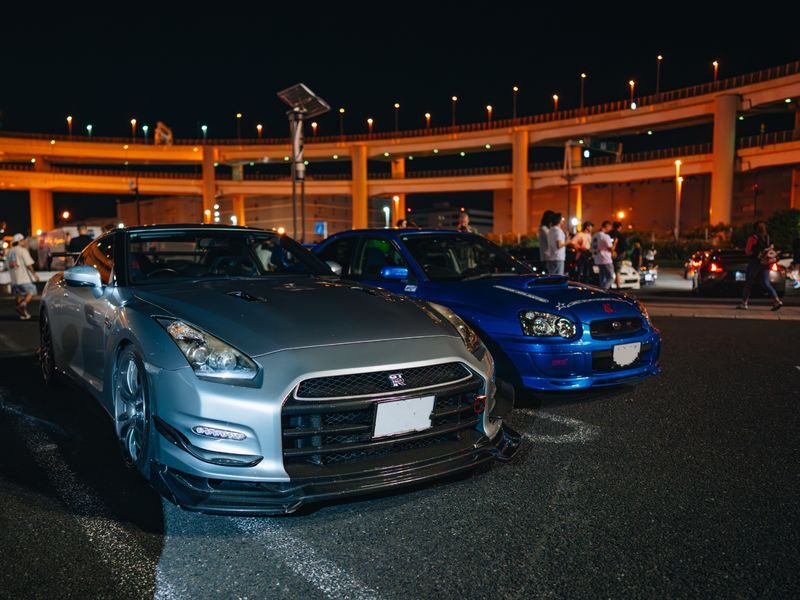 JDM Tokyo Car Meetup Night Tour with JDM Car & Local guided - Starting in town, then heading for A-PIT
