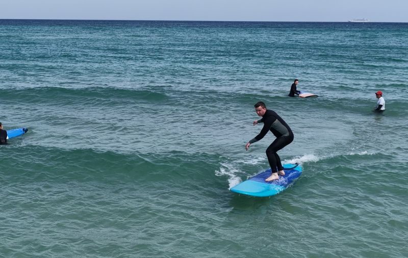 Jeju Aewol Beginner Surfing Lesson - The lesson starts with safety and changing