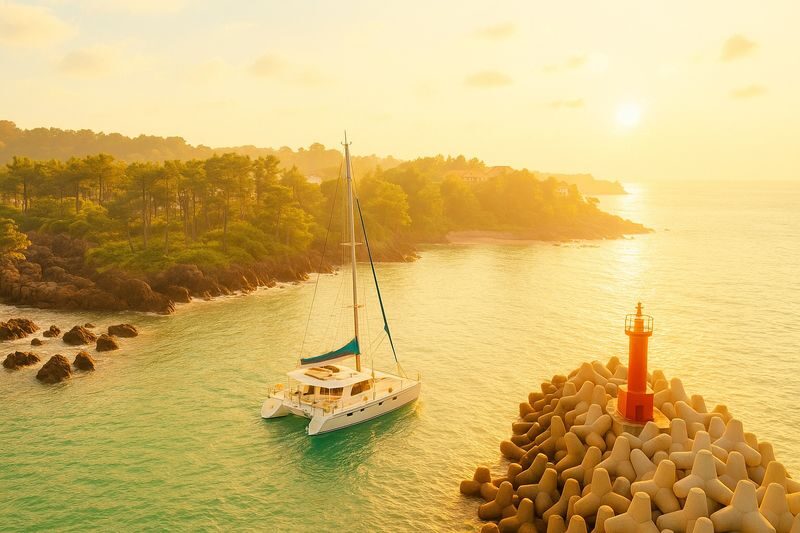 Jeju GrandeBleu 그랑블루요트 Luxury & Sunset Yacht 제주요트투어 - What the hour looks like aboard