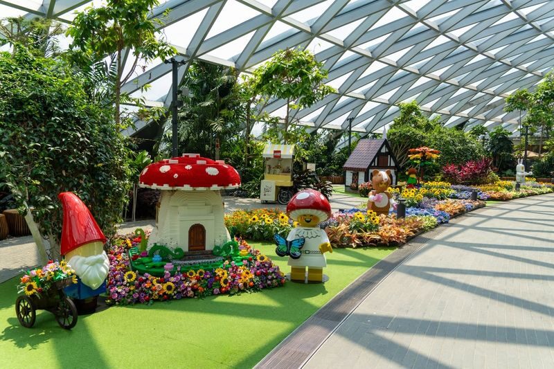 Jewel Changi Airport Attraction Ticket in Singapore - Canopy Park: a garden with room for children to play