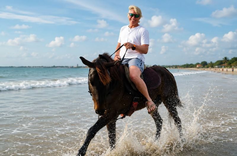 Jimbaran Beach Horse Riding with Optional Uluwatu Temple Tour - Thirty minutes or an hour?