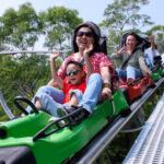 Jingshan Park - The toboggan downhill
