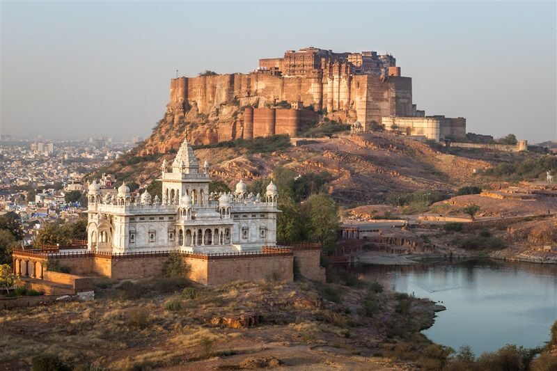 Jodhpur Full-Day Mehrangarh Fort & Blue City Private Tour - Jaswant Thada offers a quieter change of pace