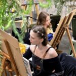 Joseon Dynasty Painting Session with Acrylics in Seoul - Choosing paints, pencils, and a subject