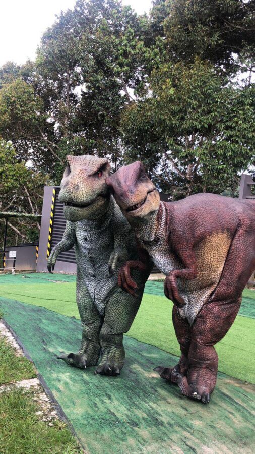 Jurassic Land Kiulu Admission in Tuaran, Sabah - Start with the dinosaurs, then follow the trail