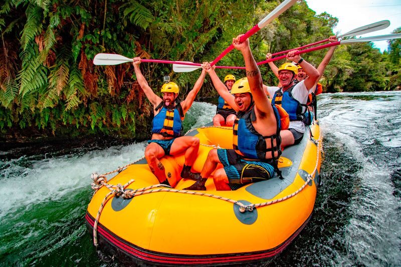Kaituna Whitewater Rafting Experience - Class III-IV rapids and a 7-meter waterfall