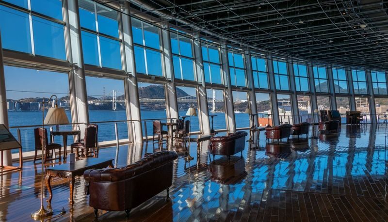 Kanmon Straits Museum Admission Ticket (Fukuoka) - From upper floors to the waterfront view