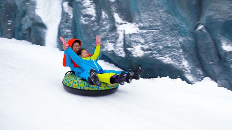 Karoo Ice and Snow World Ticket - What the snow-play visit feels like