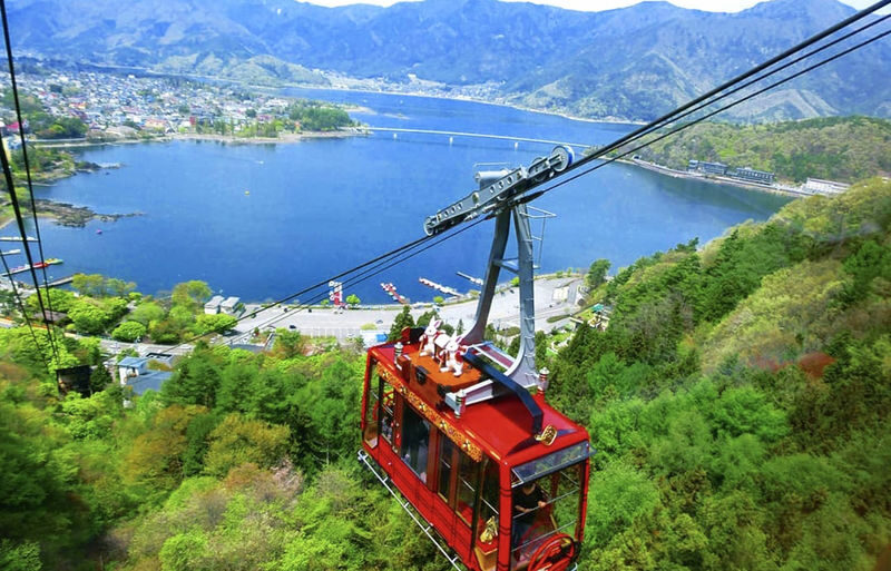 Kawaguchiko Fuji Panorama Ropeway 1-Day Small Group Tour - Matcha adds a slower moment by the water