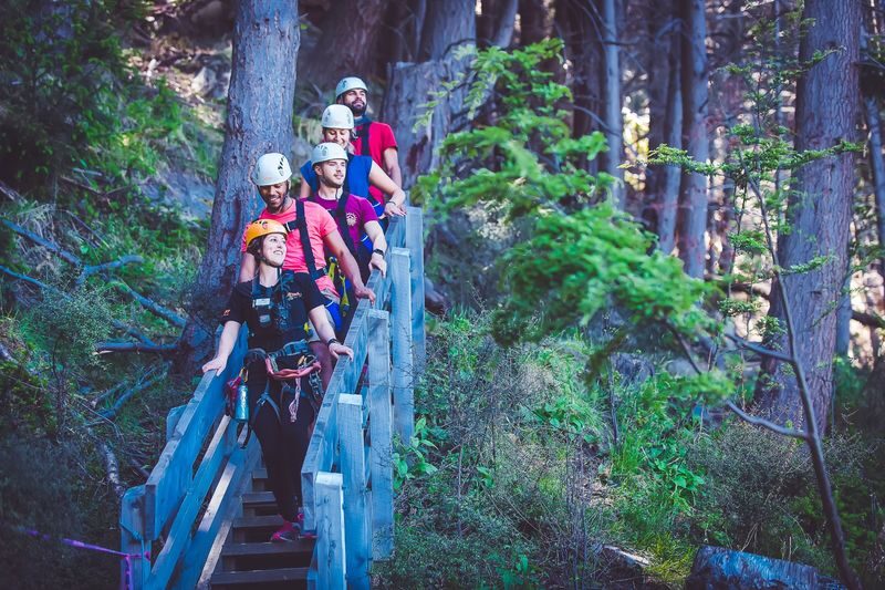 Kea 6-Zipline Experience in Queenstown - Forest paths, gear checks, and six flights