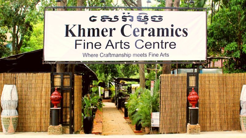 Khmer Ceramics Pottery Class - What the class feels like from first shape to final carving