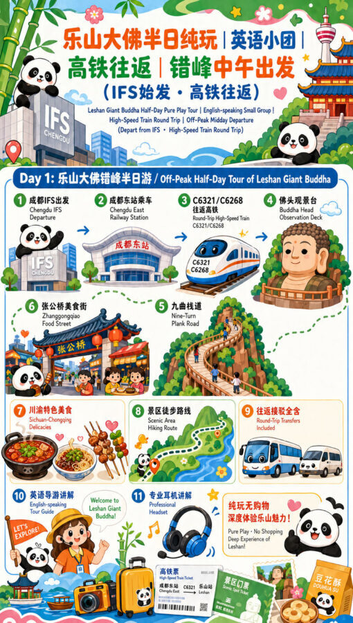Klook Selection: High-Quality Chengdu English Small Group - Following the West Gate to South Gate route