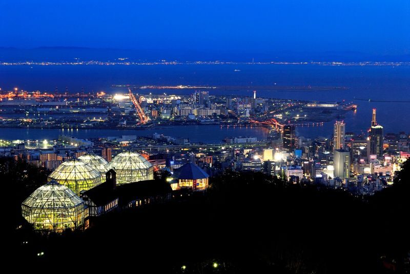 Kobe Nunobiki Herb Gardens Ticket & Ropeway Ticket - The 10-minute ride above Kobe