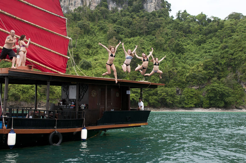 Krabi: 4 Island Sunset Snorkeling Tour + Bioluminescent Night Swim - Koh Ya Wa Sam: start with coral and clear water