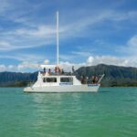 Kualoa Ranch Ocean Voyage and Fish Pond Experience - What you see from the catamaran
