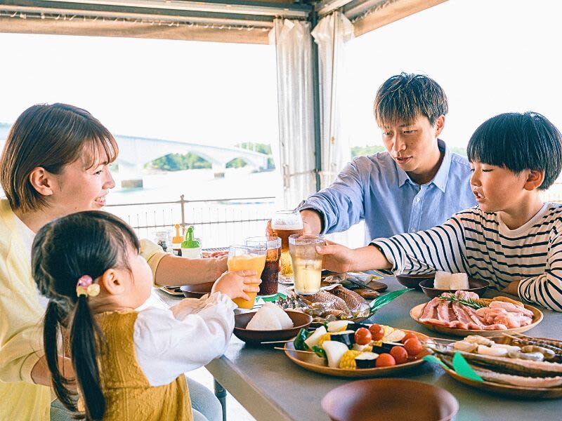 Kumamoto Departure: Amakusa Dolphin Watching & Seaside BBQ - Lunch by the water at mio camino Amakusa