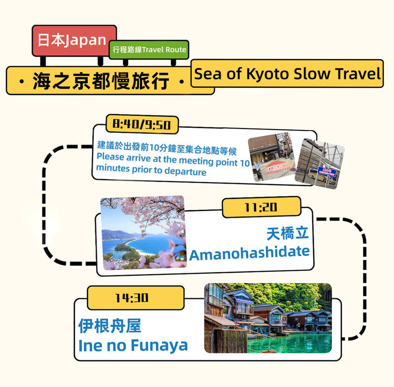 Kyoto Amanohashidate & Ine Boathouse: Amanohashidate & Ine Boathouse Secret Spot Discovery - Sea Village Day Trip (From Osaka) - Looking down on Amanohashidate from Mount Monju