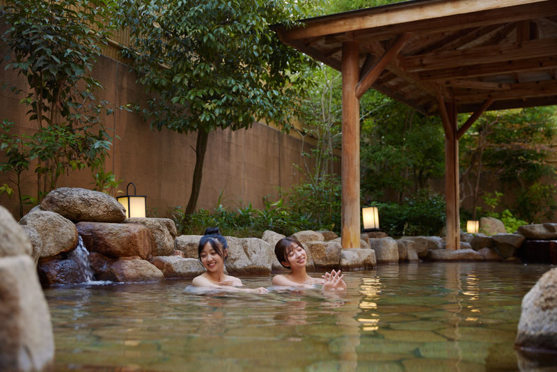 Kyoto Bamboo Village Onsen Manyo-no-Yu Admission Ticket - What happens when you arrive