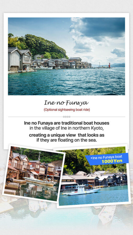 Kyoto by the Sea: Amanohashidate & Ine no Funaya Bus Tour from Osaka - Amanohashidate: two and a half hours by the sea