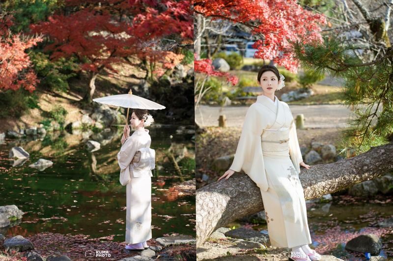 Kyoto Kimono Photoshoot Experience - One hour, with a photographer leading the way