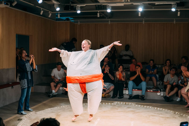 Kyoto: Sumo Experience (with Live Show & Audience Challenge) - The Audience Challenge: Fun, but Not Guaranteed
