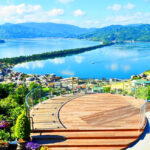 Kyoto Tango Coast Secret Spot [Includes Seagull Bait] Amanohashidate & Ine Funaya One-Day Tour (Departing from Osaka/Kyoto) - Amanohashidate: pine trees between two bays