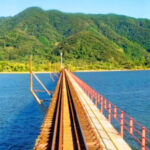 Kyoto Tango Spirited Away-style Sea Train & Amanohashidate & Ine Funaya 1-Day Tour (Includes Sea Train Ticket) | Departing from Osaka - Amanohashidate: a sandbar best seen from above