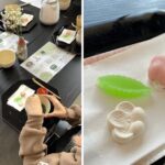 Kyoto Tea Ceremony & Matcha Making / TIA Arashiyama Shop - Uji matcha, a Kyoto sweet, and a Kiyomizu-yaki bowl