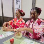 Kyoto Tea Ceremony & Matcha Making TIA KiyomizuChawanzakaShop - A kimono changes the outing