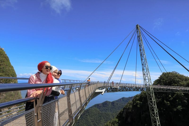 Langkawi Cable Car Ticket - Middle station, top station and the view