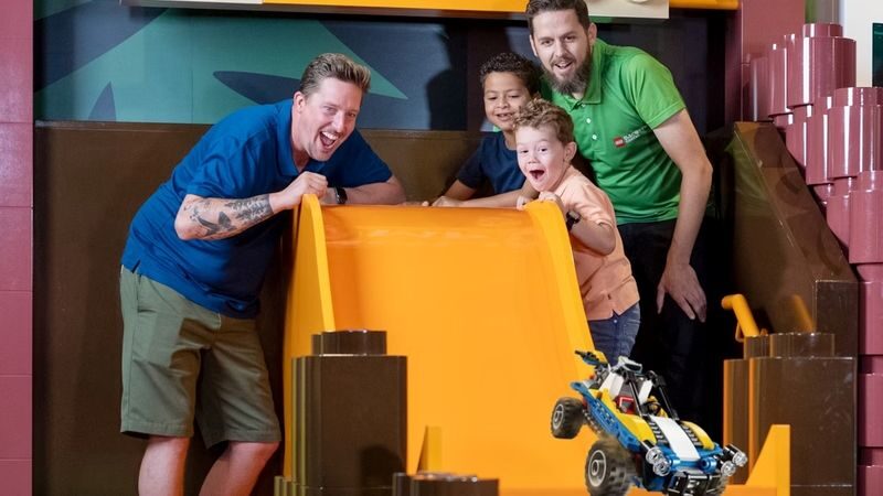 LEGO Discovery Centre Brussels ticket - Mix the play zones with a train ride and 4D films