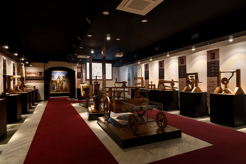 Leonardo da Vinci Experience Museum Ticket in Rome - Room II: military machines from the codices