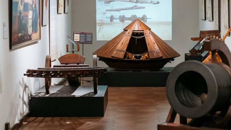 Leonardo da Vinci Museum ticket in Rome - A compact museum beneath a major church