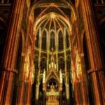 Light of Creation show in Vienna Votive Church - Six acts, from the first light to life