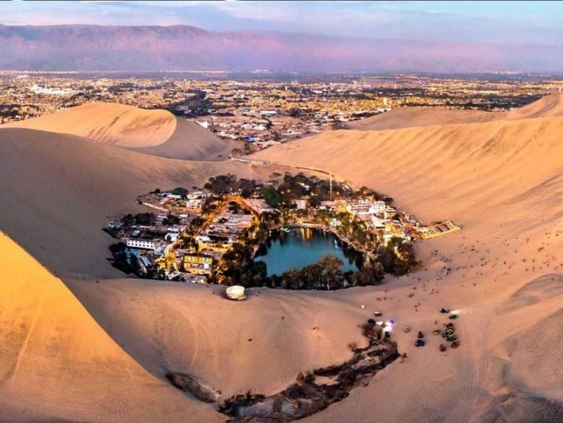 Lima Huacachina & Paracas Full-Day Small Group Tour - Huacachina’s lagoon and high dunes