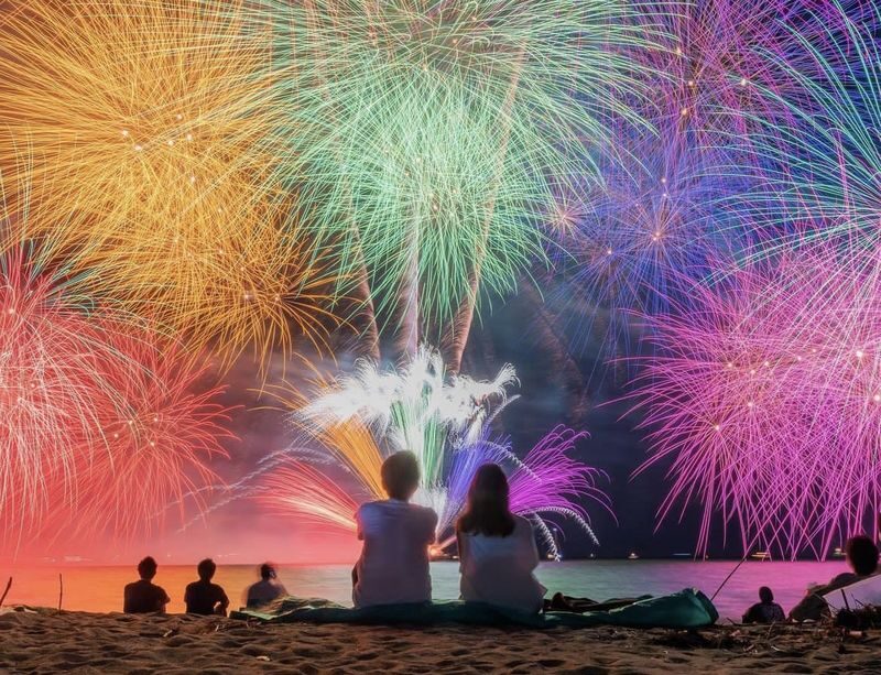 Limited Fireworks Departing from Tokyo: Atami Fireworks Festival & Hakone Shrine One-Day Tour - Hakone Shrine and the water torii