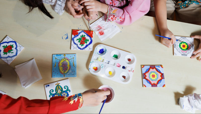 Little Hands, Big Colors: The Intan Peranakan Tile Experience - Arriving at T-Play
